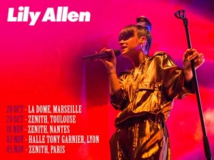Lily Allen : sa tournée française annoncée !