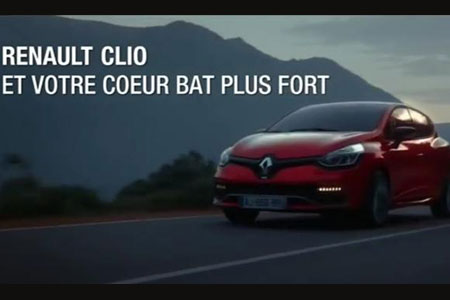 Renault Clio Pub Musique